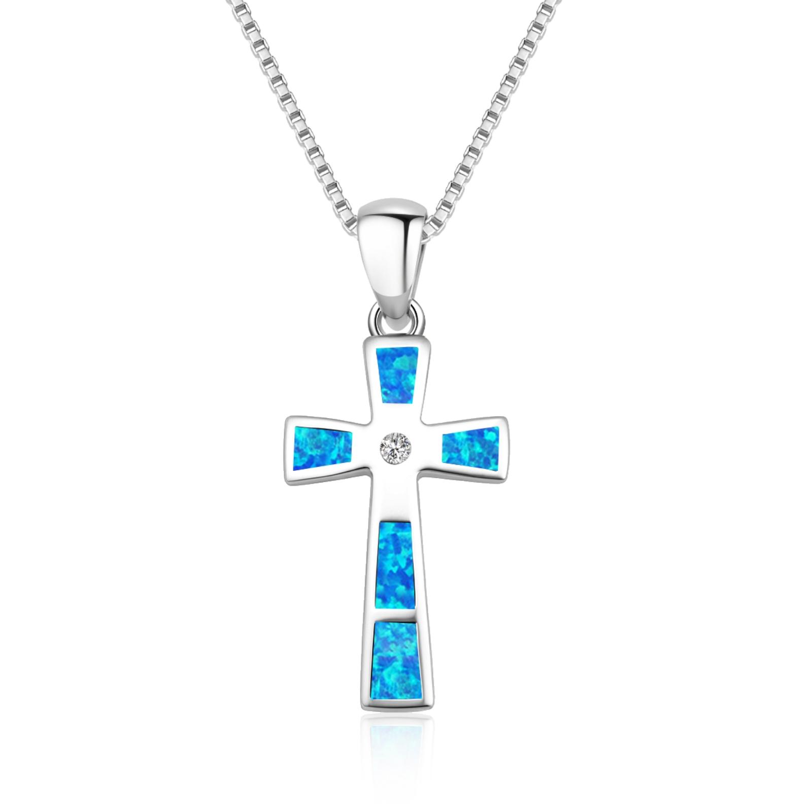 Opal New Ocean Series Blue Opal Turtle Necklace, Turtle Pendant Sweater Chain, Opal Necklace 20inches&Fashion