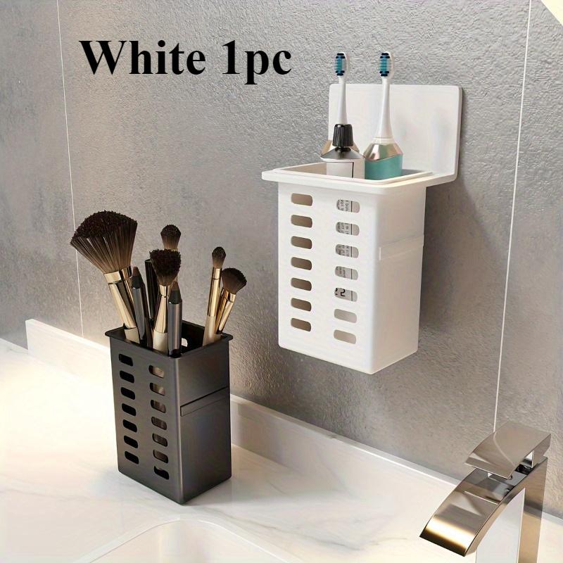 

1 functional toothpaste bathroom toothbrush stand wall-mounted toothbrush storage rack bathroom storage rack