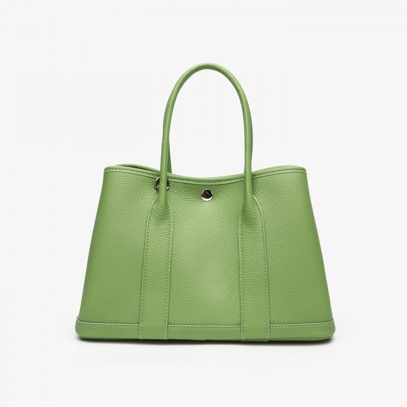 Fashionable First-layer Cowhide Large-capacity Garden Bag All-matching One-shoulder Portable Cross-body Women