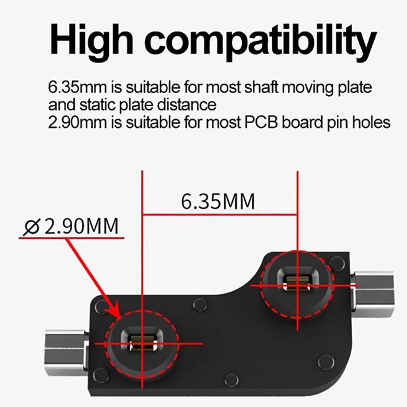 10Pcs Swapping Pcb Sockets Kailh Pcb Socket For Mx Cherry Gateron Outemu Kailh Switches For Low Profile 1350 Chocolate Axis
