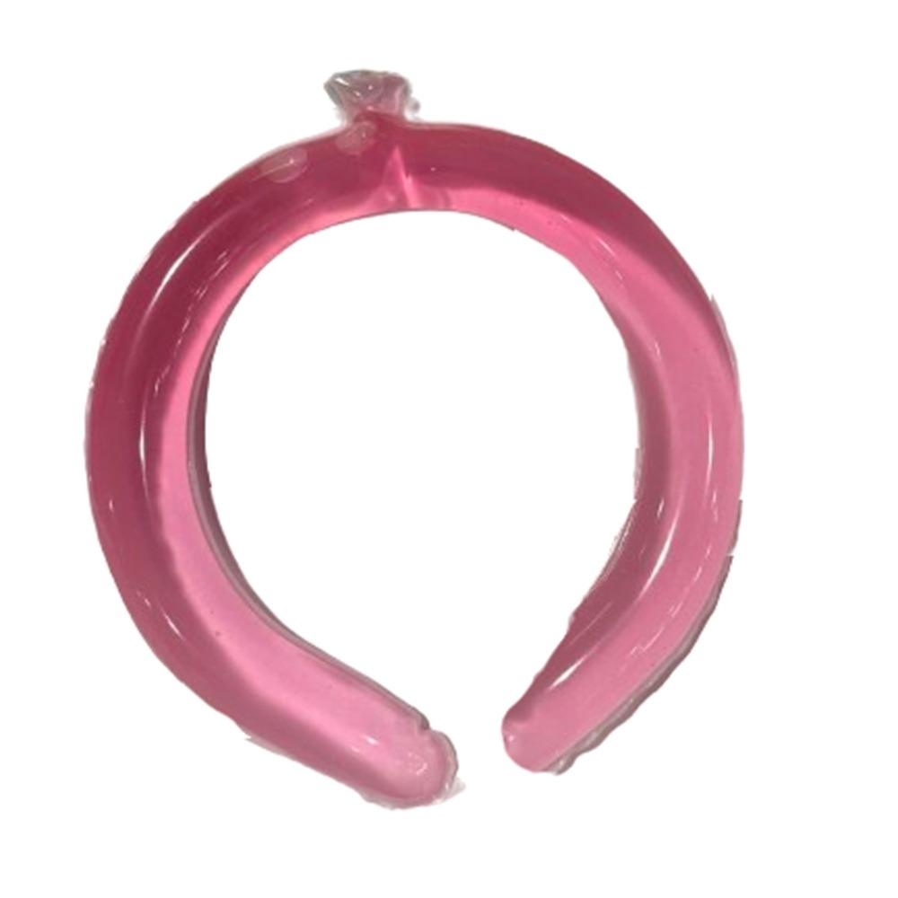 1/2Pcs Cool Tube Neck Cooler Collars Portable Ice Cushion Pillow Neck Cooling Ring  Cycling