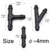 30Pcs T/Y/I 3 Types Car Windshield Washer Nozzles Hose Water Tube Connector Wiper Spray Pipe Joint Windscreen Wipers Accessories