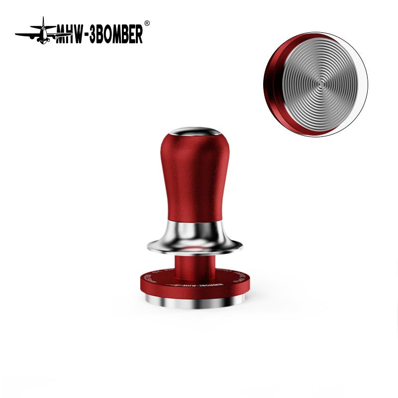 MHW-3BOMBER 58.35MM Coffee Tamper 30lb Constant Pressure Espresso Tamper Metal Coffee Leveler Professional Barista Accessories