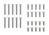 Tamiya Mini 4WD Upgrade Parts 527 Stainless Steel Countersunk Screw Set 15527 No. (6, 8, 15mm)
