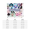 Gacha Life Club Girls Dolls Blanket Flannel Printed Game Anime Breathable Lightweight Throw Blankets for Bedding