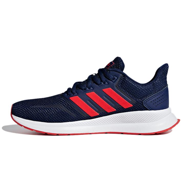 

Adidas Neo Runfalcon 1.0 K Breathable Low top Kids Running Shoes Blue Red Kids F36543 29