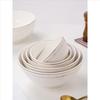 Chinese Style Gold-Rimmed Ceramic Bowl
