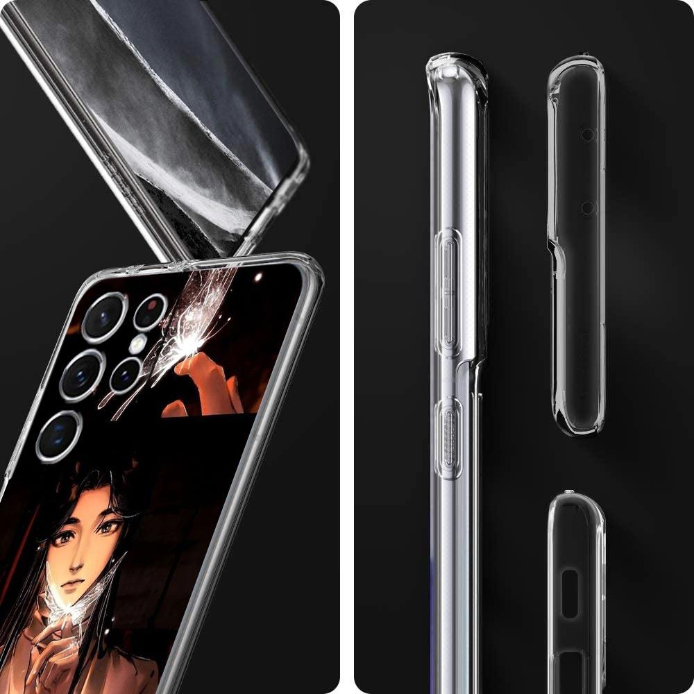 Himmelsamt Segen Chinesische Handyhülle Für Samsung Galaxy S23 Ultra S22 5G S20 S21 FE 5G S10E S9 S8 S10 Plus Klare Hülle