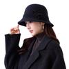 Women S Large Head Size Winter Autumn Warm Wool Blend Bucket Hat