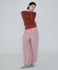 Debiweeo Women'S Yoga Wear Devi-Do1003-Ash Pink Pilates [Do] Basic Balloon Harem Pants