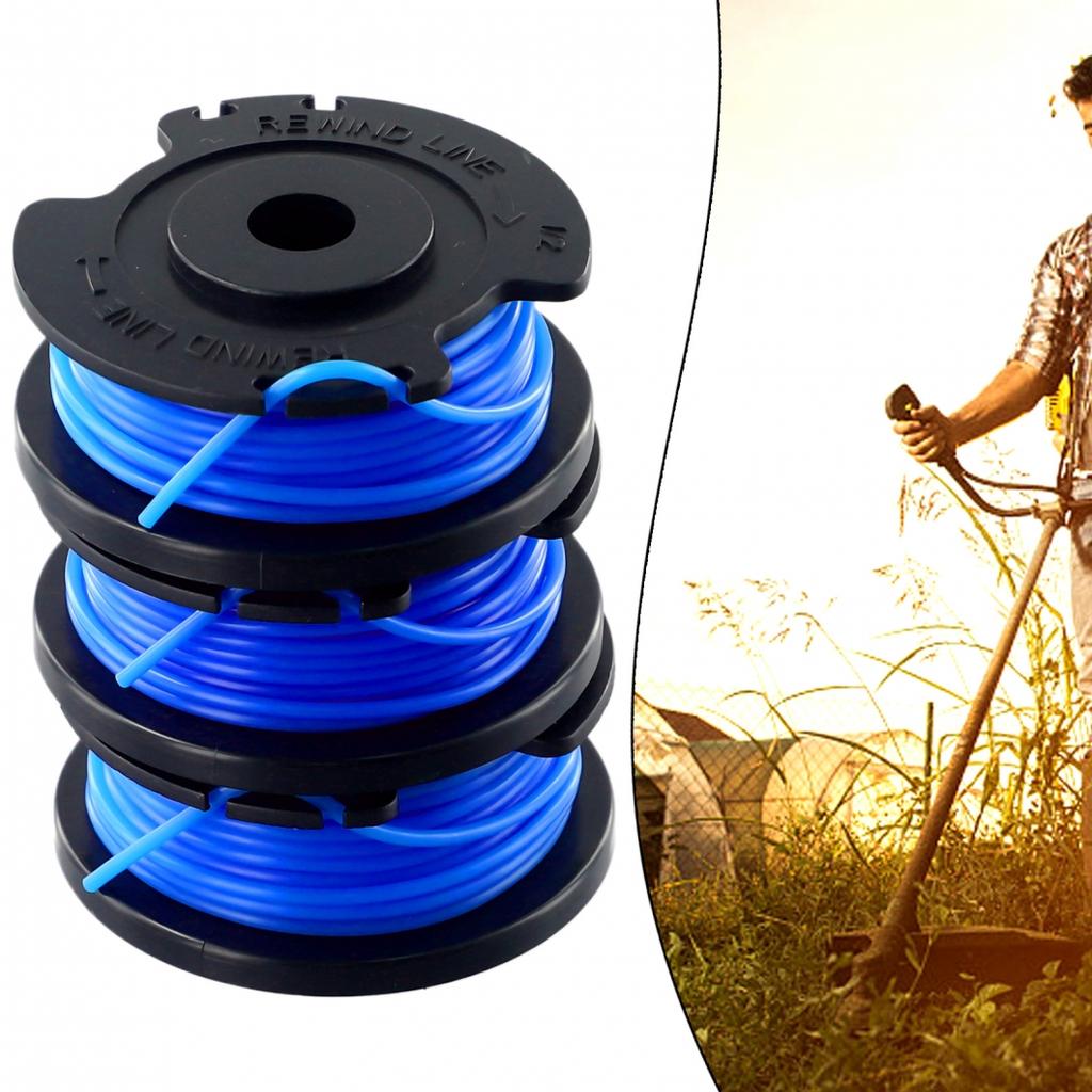 3PCS Line Spool for Greenworks 24V Grass Trimmer G24LT25 G24LT G24LT28 G24LT30M