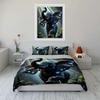 Sparkling Elephant Decor Set Soft Comfortable Duvet Cover Bedding Set Included 1*Duvet Cover & 2*Pillowcases gift