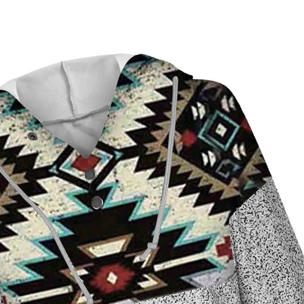 Damen Hoodie Sweatshirt Casual Pullover Tunika Top Langarmshirt