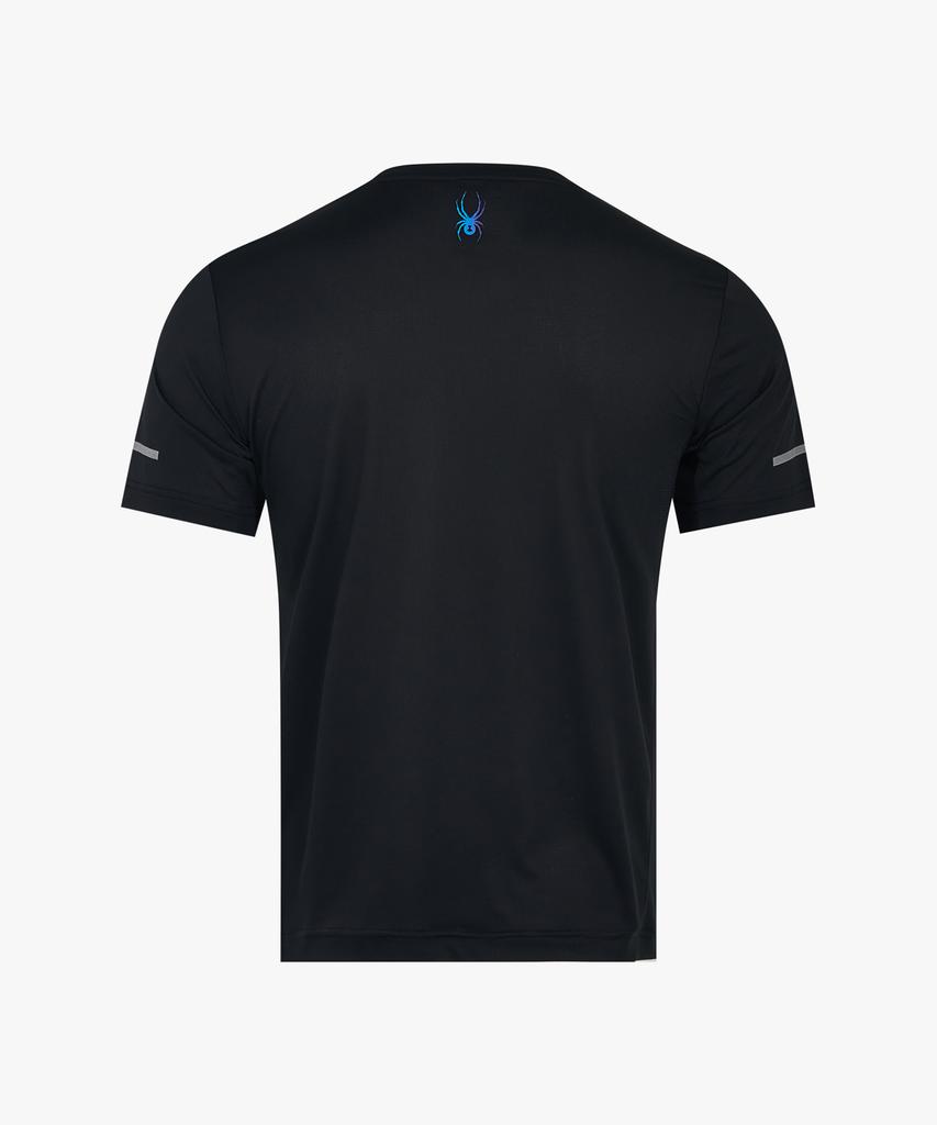SPYDER Men'S Lightweight Short Sleeve Running T-Shirt Spkmcnrs233Mblk