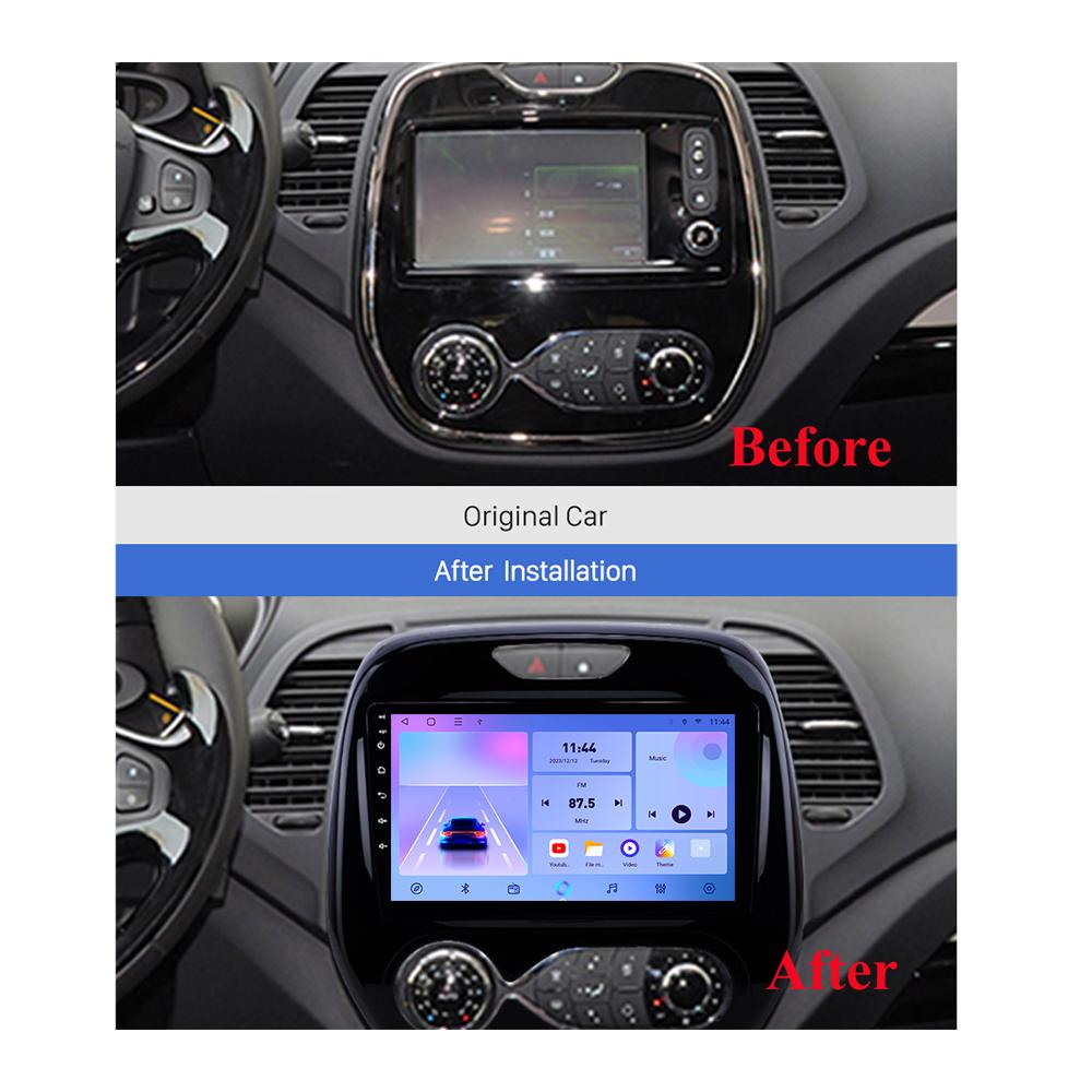 Android Carplay Car Radio For Renault Captur Clio 2011-2018 Multimedia Player Head Unit Stereo GPS Navigation BT WIFI 2+32GB