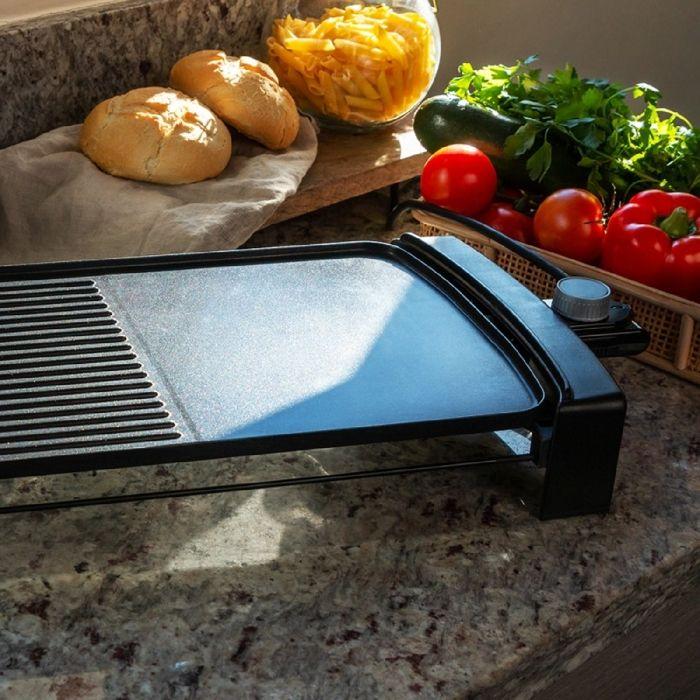 Cecotec Plancha électrique Tasty&amp;Grill 2500 BlackWater MixGrill