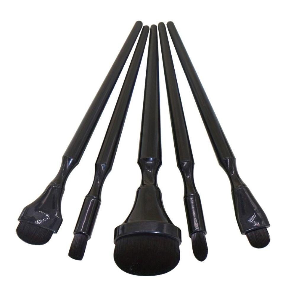 Professional Makeup Brush Set Ergonomic Handle Face Cosmetic Tools Powder Brush Beginner Friendly