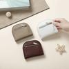 Korean Style Coin Purse Zipper PU Leather Card Holder Portable Short Wallet  Women