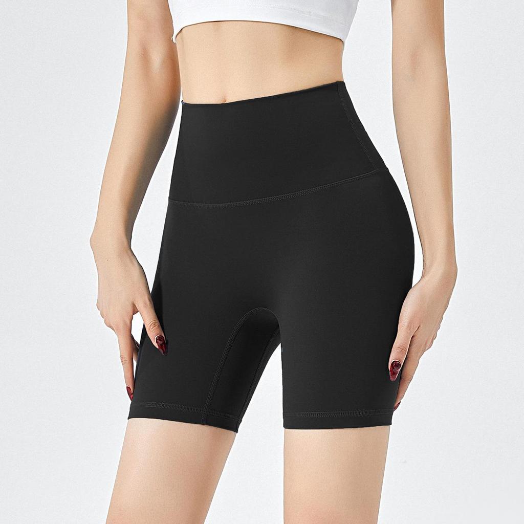 High-Waisted, Butt-Lifting Peach-Shaped Yoga Shorts for Women – European & American Style