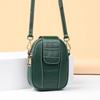 Mobile phone bag women's autumn and winter new trendy leather mini small bag versatile vertical key messenger bag