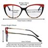 Photochromic Multifocal Reading Glasses Women Cat Eye Plastic Color Frame Fashion Women Progressive Presbyopia Glasses Mum Gift