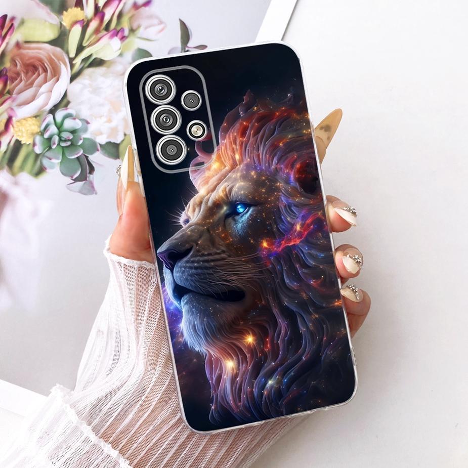 For Samsung Galaxy A52 A52s A72 5G Case Cool Dragon Painted Cover Soft Slim Phone Case For Samsung A52 A 52 s Galaxy A72 5G Bags