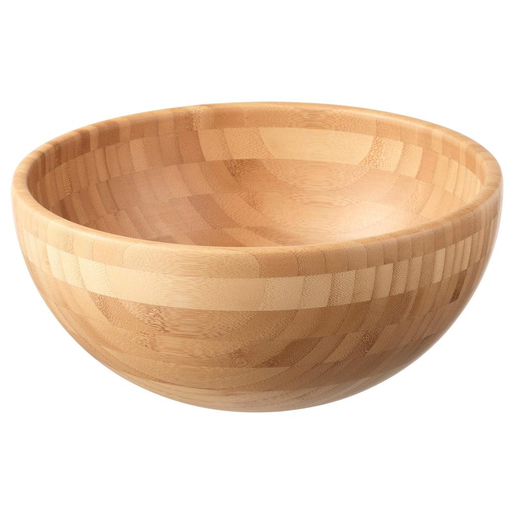 IKEA BLANDA MATT 28 cm Serving Bowl, Bamboo, 80214342