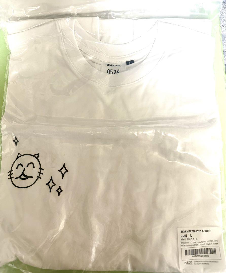 

[Б/У] Футболка SEVENTEEN к 5-й годовщине, товары