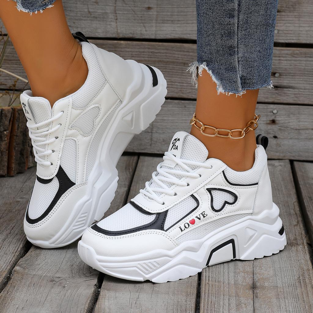Fashionable New Style Low-cut Casual Walking Shoes for Spring/autumn Round-headed Comfortable Anti-slip Sports Shoes for Women