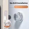 Silicone Gel Door Stop Floor Buffer Transparent Wall Protection Non-Slip Furniture Bumper Pad Door Muffler