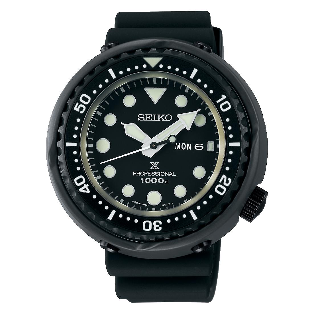 Мужские часы Seiko Prospex Marine Master 1000M Profession Diver S23631J1 чёрный