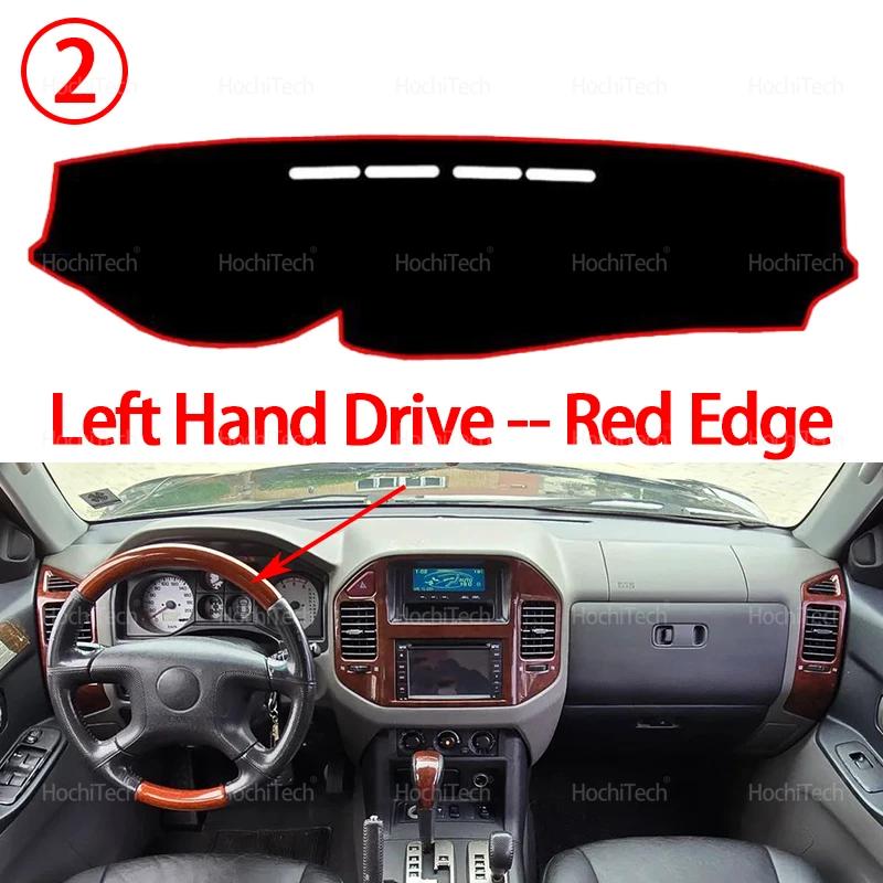 Dashboardhoes voor Mitsubishi Pajero Shogun Montero V60 V73 V77 1999-2006 Antislipmat Zonnescherm Kussen Antislip Accessoires
