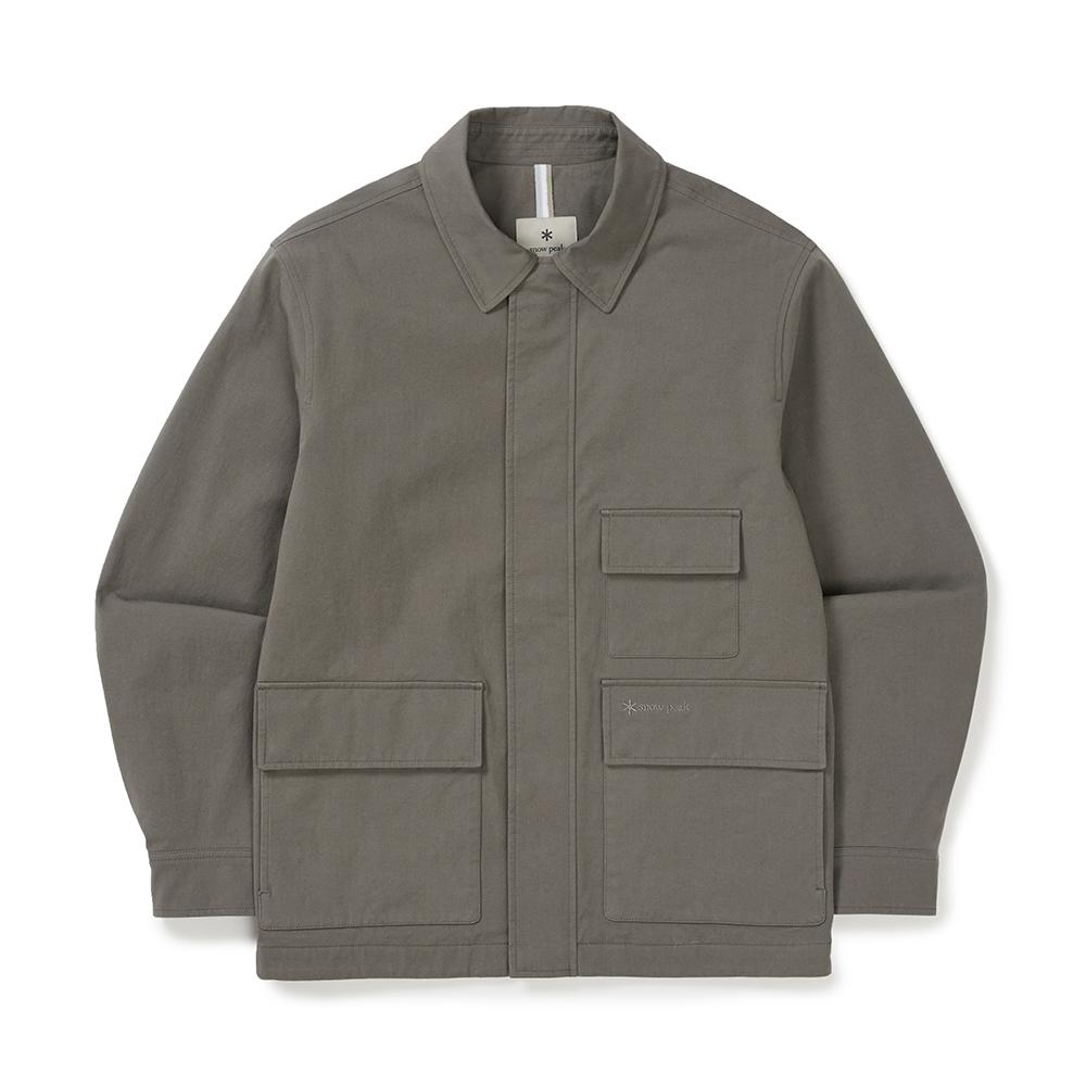 [Snowpeak] Work Coach Jacket Khaki (S25ZMDJK10)
