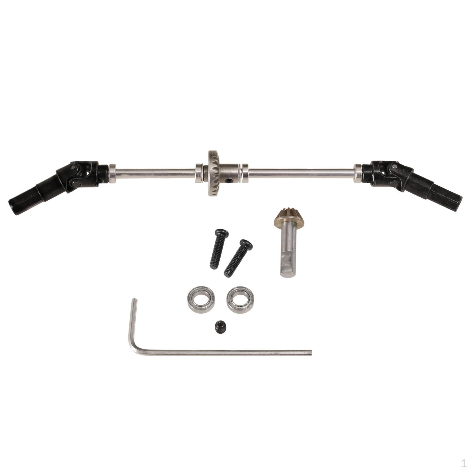 

RC Axle Gear Bridge Shaft Spare Parts Accs Replacement Lightweight Model Vehicle Metal for