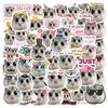 10/30/50 Stück Lustiger Hamster Meme Graffiti Aufkleber Niedliche Tiere Aufkleber DIY Notizbuch Kühlschrank Koffer Kawaii Ästhetik Cartoon Aufkleber