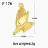 Pendant with Necklace For Women Men 24k Gold Plated Copper 33 Designs Wholesale Fashion Zircon For Daily Wear Anniversary