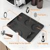 Coffee Tamper Mat Silicone Portafilter Mat for Espresso Machine Acceessories Waterproof Heat Resistant Easy to Clean Nonslip