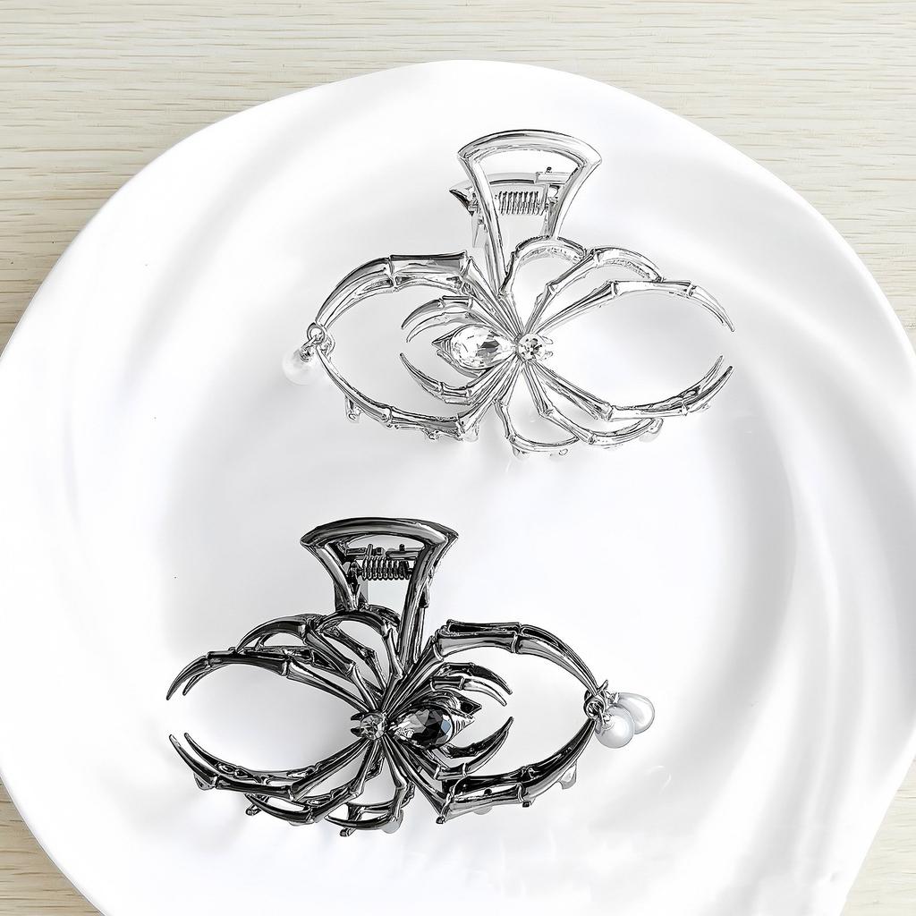 Klamra do włosów Szpon Temat Księżniczki Klamry Szponowe Fajny Pająk Wsuwki do Włosów Mocne Trzymanie Spinka do Włosów dla Dziewczynek