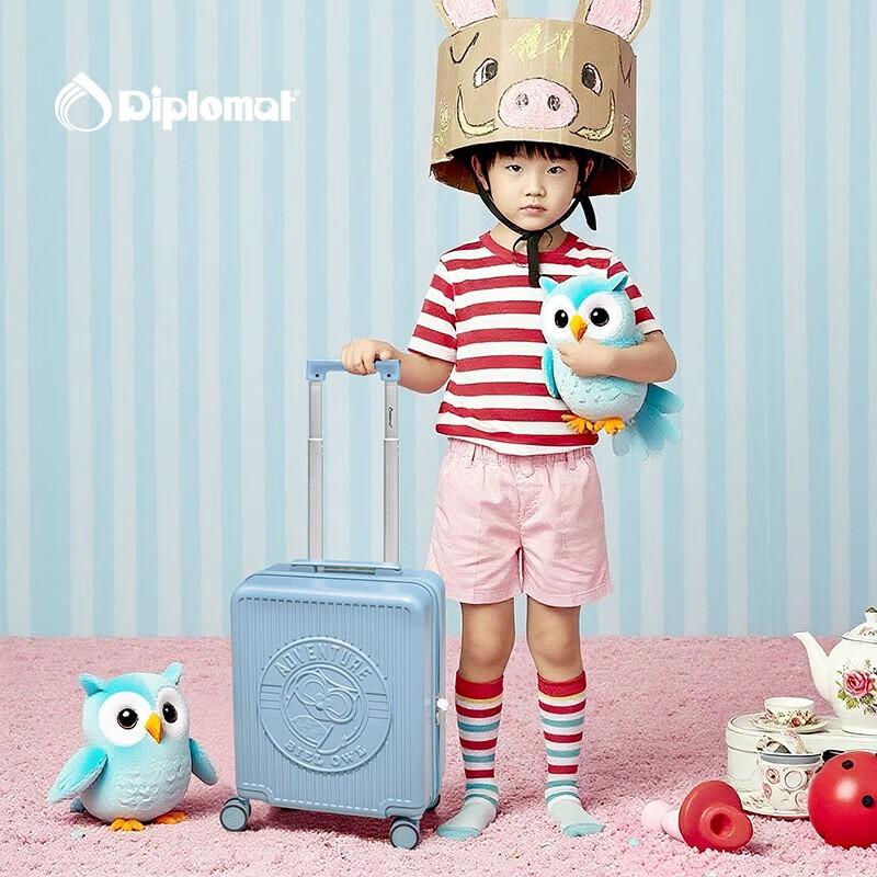 

Diplomat BuBu Collaboration Titanium Carry-on Spinner Suitcase