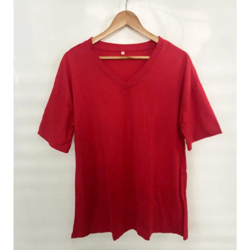 T-Shirt im Vintage-Urlaubsstil, lässiges Urlaubs-T-Shirt mit V-Ausschnitt und kurzen Ärmeln, großes Kurzarm-T-Shirt für Damen