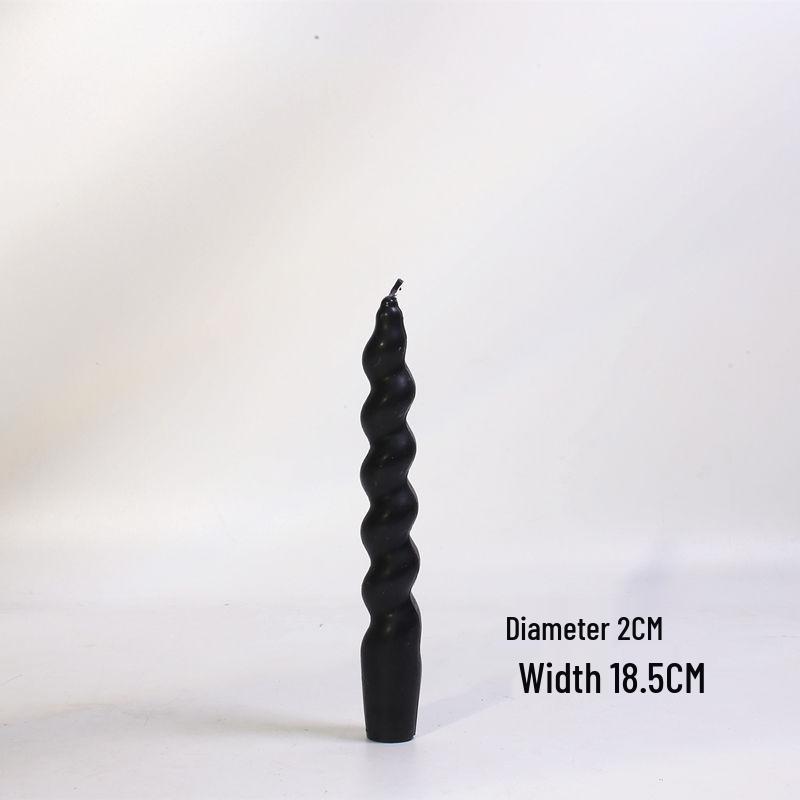 Castiçal de Vidro Transparente Canelado para Aromaterapia e Decoração de Fotografia