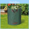Extra Large Green Garden Leaf Collection Bag Durable Waterproof Pp Material For Easy Cleanup