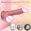 4 In 1 Telescopic Vibrator Dildo Realistic Big Dick Vaginal Masturbation Orgasm Penis Rotating Huge Cock Sex Toys For Lesbian 18