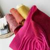Autumn and winter new Maillard imitation cashmere plaid scarf women's winter high sense versatile shawl thickened, warm circumference