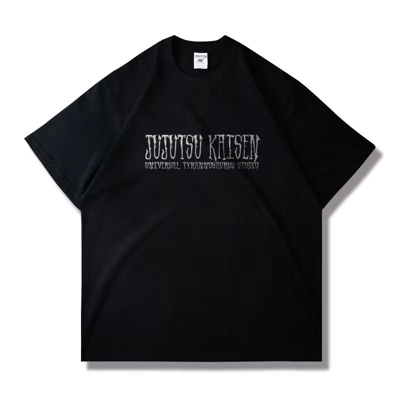 Pánské tričko Jujutsu Kaisen s japonským anime unisex bavlněné grafické potisky nadměrné velikosti s krátkým rukávem streetwear léto volné sportovní