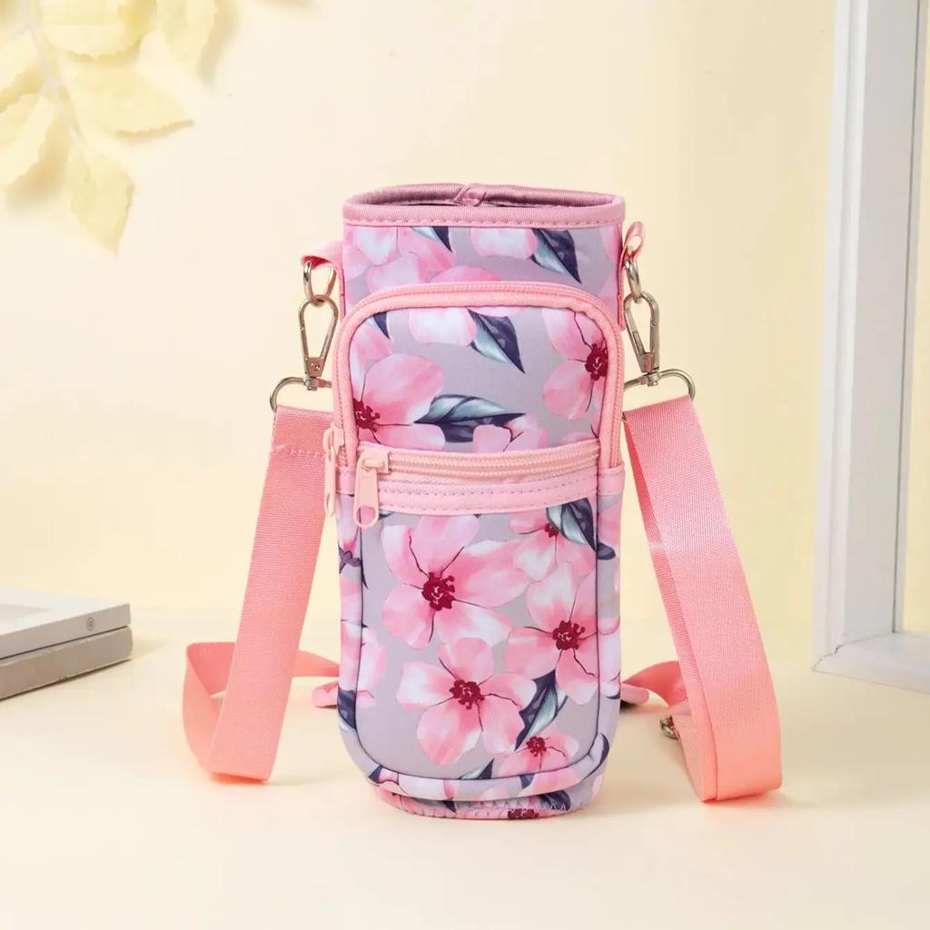 1pc-outdoor Sports Kettle Cup Cover Portable Portable Thermos Belt Jacket