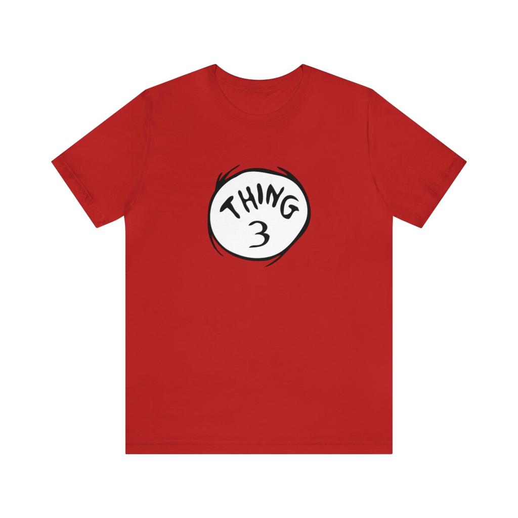 Dr. Seuss Spoof T-Shirt, Cat in the Hat TShirt, Thing Kids New Gifts Cats Shirt