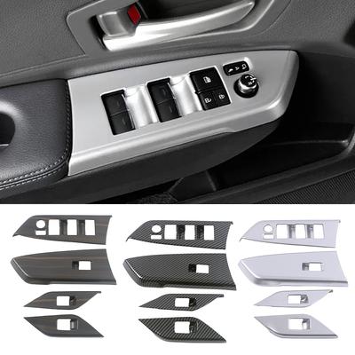 Für Toyota Sienna 2024 2024 2024 Auto Innenraum Umbau Tür Armlehne Fensterheber Schalter Knopf Bedienfeld Abdeckung Zierleiste Kratzschutz Aufkleber