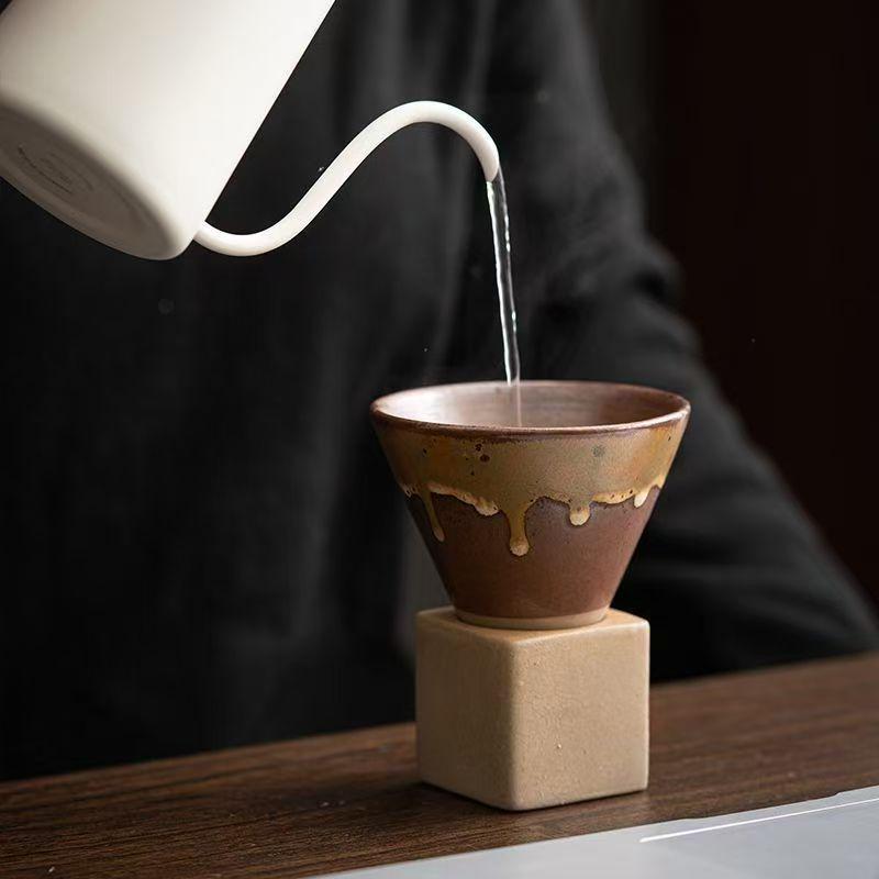 Japanese Retro Ceramic Latte Art Mug