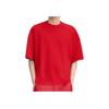 T-shirt à logo Jacquemus x Nike (Taille Asie) Rouge Foncé Unisexe Streetwear HF7112-611